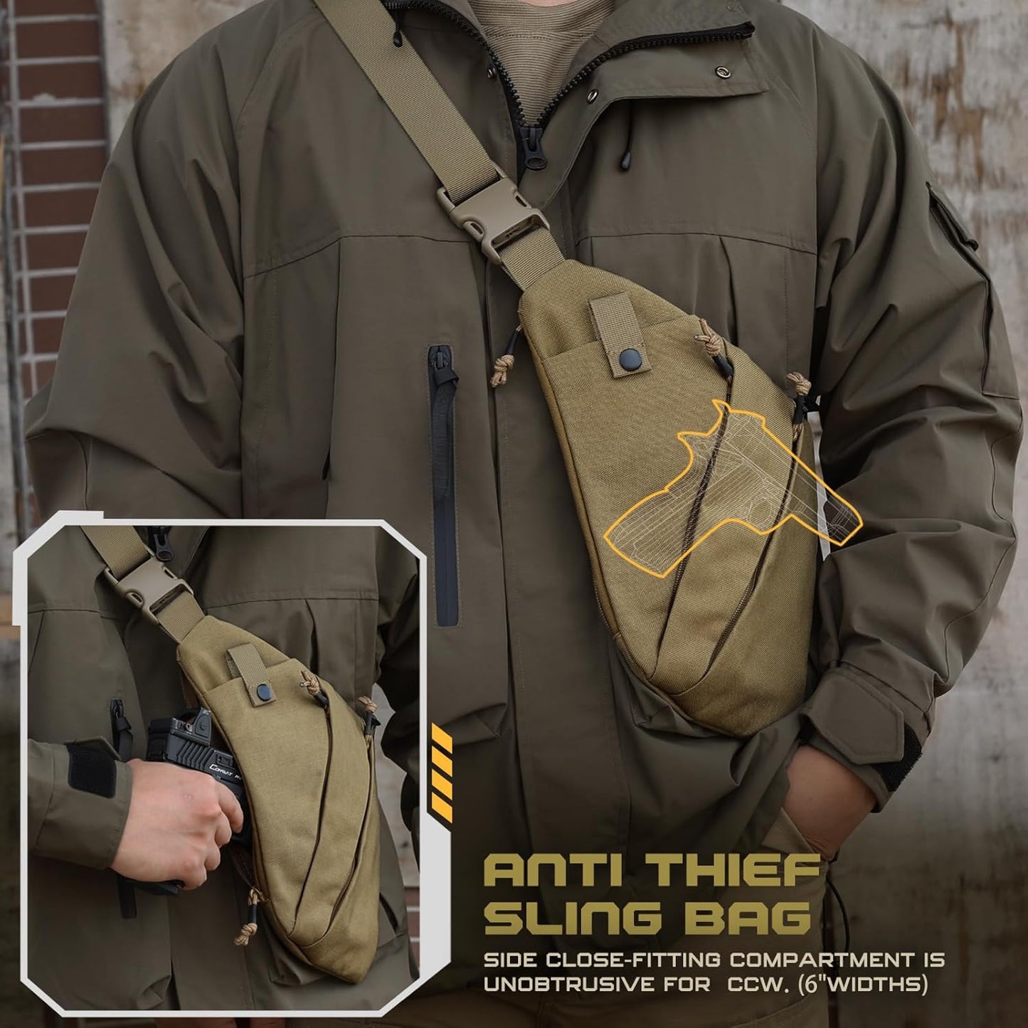 Dino Anti-Theft Bag - GG - H