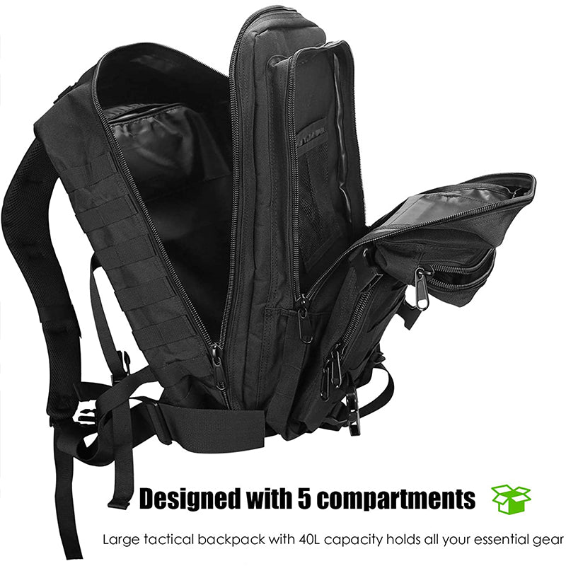 Komodo 40L Tactical Backpack - GG - H