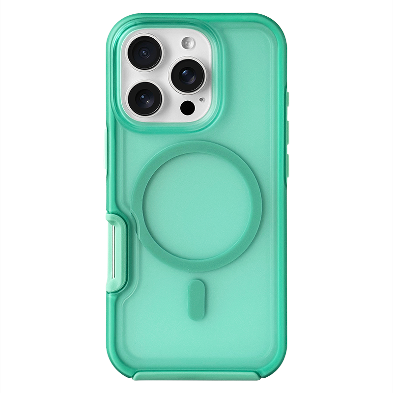 Premium Feeling Glitter iPhone 16ProMax Magnetic Phone Case for Apple MagSafe Fluorescent Green New Fashion Simple 15Plus Full Package 14 Drop Protection 13 Case