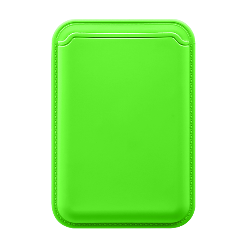 Silicone MagSafe magnetic card case for Apple iPhone 15 case photo ID bank card insert card