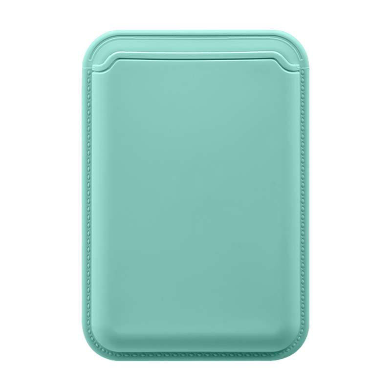 Silicone MagSafe magnetic card case for Apple iPhone 15 case photo ID bank card insert card