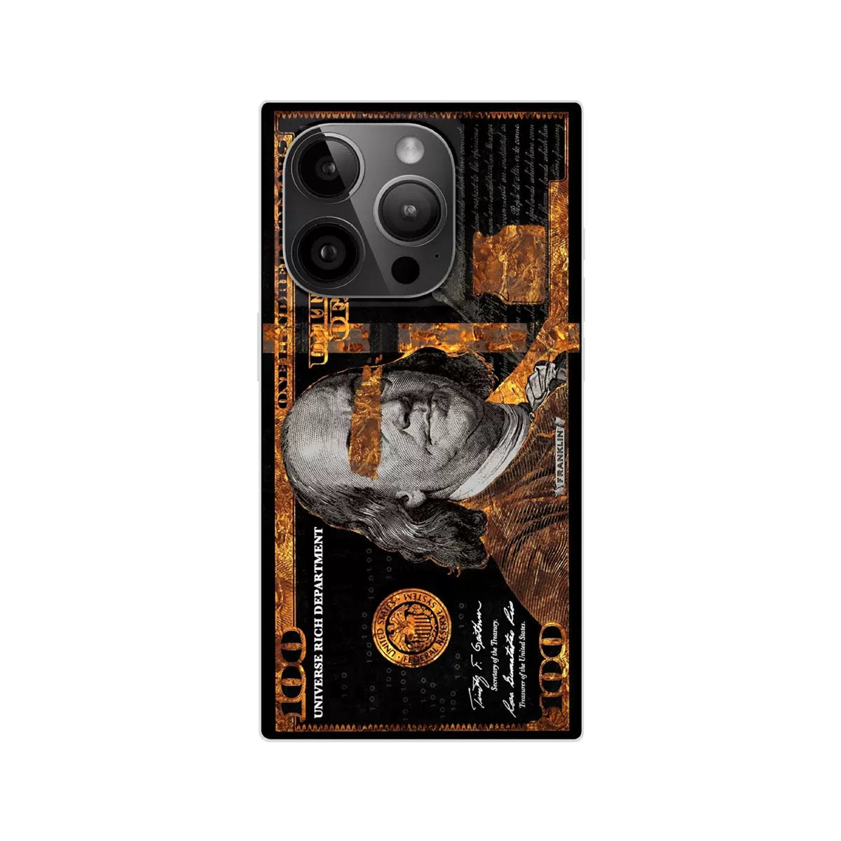 2025 Dolla* Style Design Change Changeable Color Phone Case Waterproof iPhone Case With Stand Support iPhone 12, 13, 14, 15, iPhone 16Promax