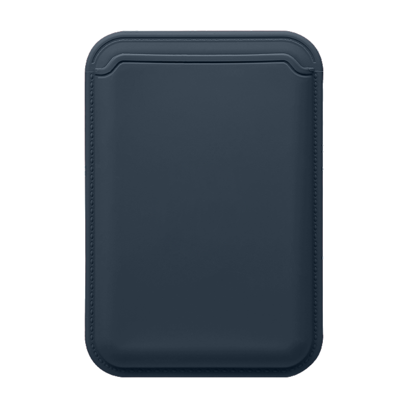 Silicone MagSafe magnetic card case for Apple iPhone 15 case photo ID bank card insert card