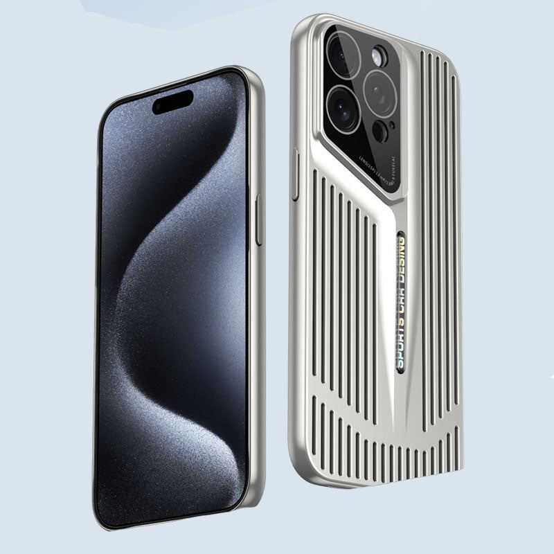 Electroplating Hollow Blade Heat Dissipation Case Suitable For iphone - SK66