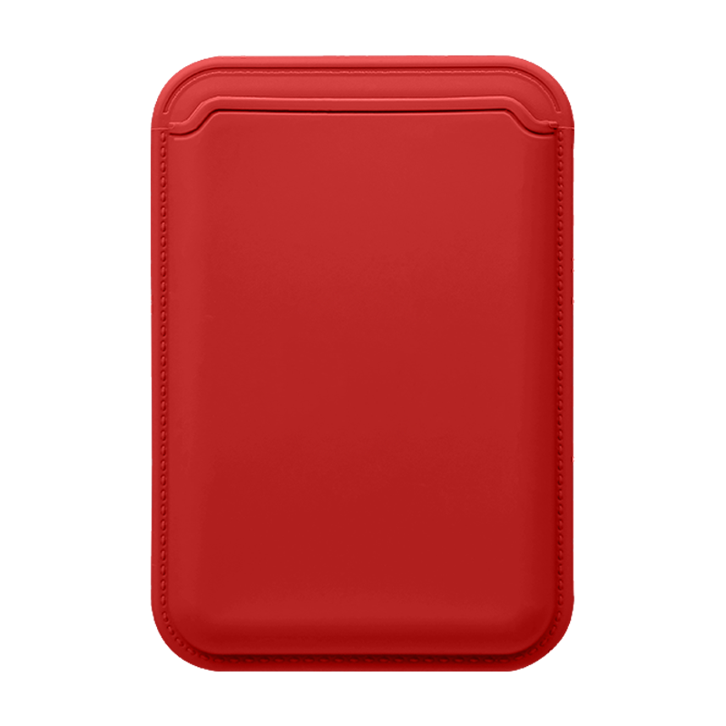 Silicone MagSafe magnetic card case for Apple iPhone 15 case photo ID bank card insert card