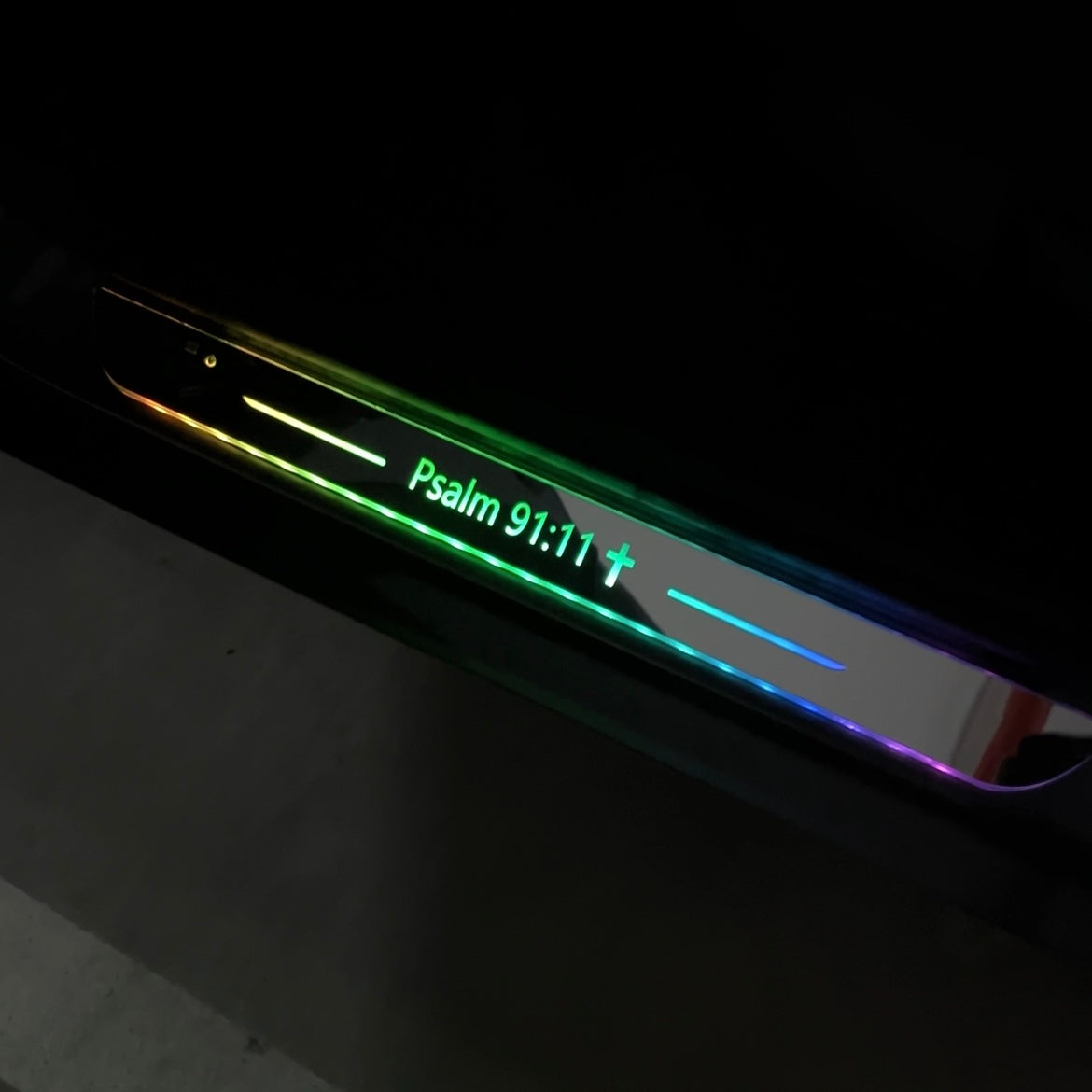 Psalm 91:11 Led Door Lights