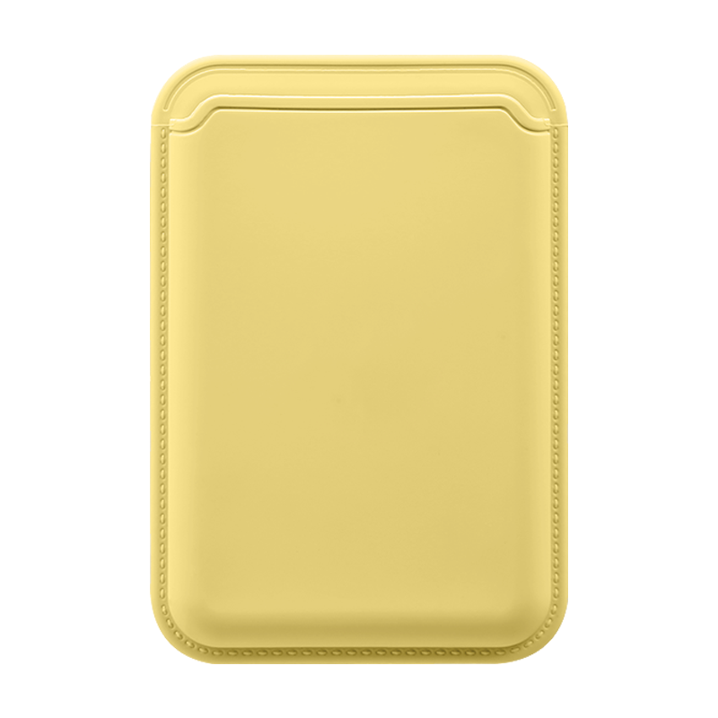 Silicone MagSafe magnetic card case for Apple iPhone 15 case photo ID bank card insert card