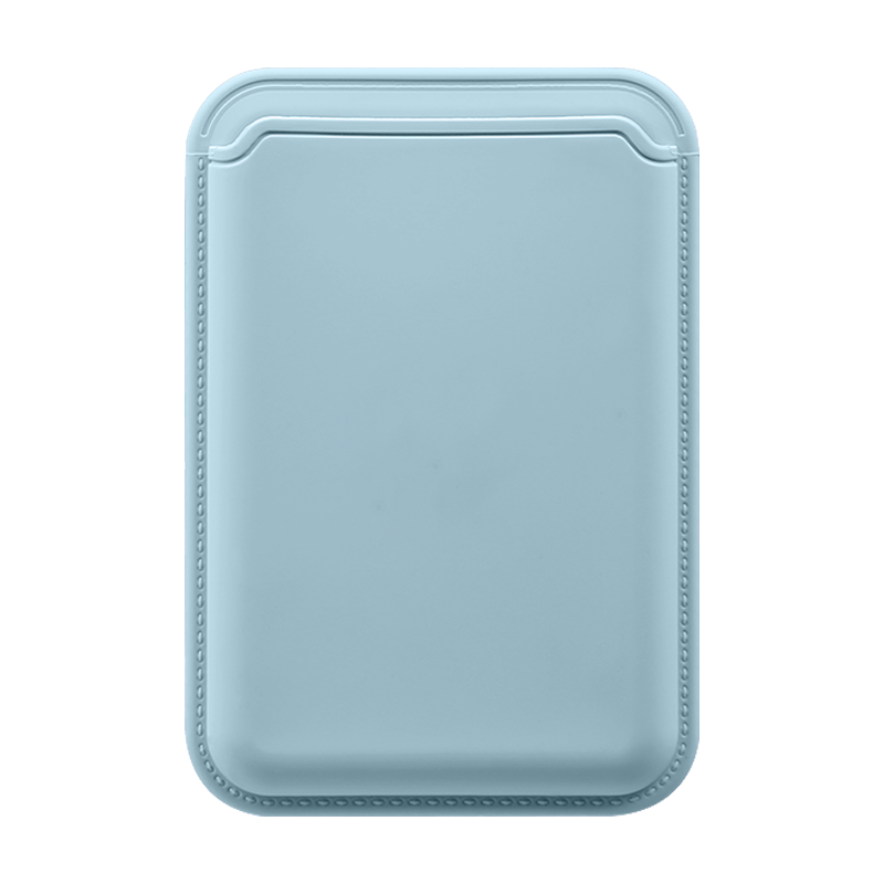 Silicone MagSafe magnetic card case for Apple iPhone 15 case photo ID bank card insert card
