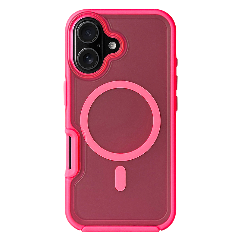 Premium Feeling Glitter iPhone 16ProMax Magnetic Phone Case for Apple MagSafe Fluorescent Green New Fashion Simple 15Plus Full Package 14 Drop Protection 13 Case