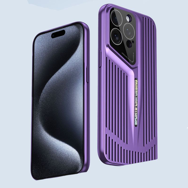 Electroplating Hollow Blade Heat Dissipation Case Suitable For iphone - SK66