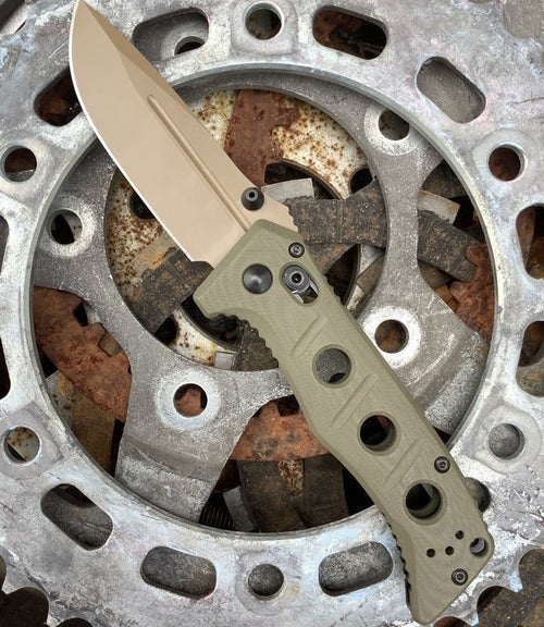 ๐ฅLast Day Promotion- SAVE 70%๐ 273FE-2 Shane Sibert Mini Adamas Folding Knife 3.25