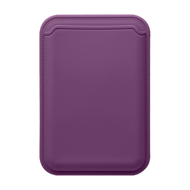 Silicone MagSafe magnetic card case for Apple iPhone 15 case photo ID bank card insert card