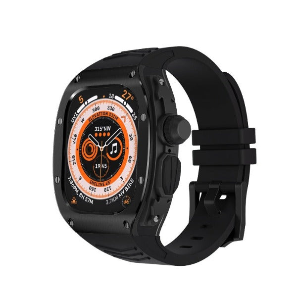 Silicone Band Stainless Steel Case LUX9007