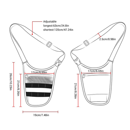 Jura Underarm Anti Theft Bag - GG - H