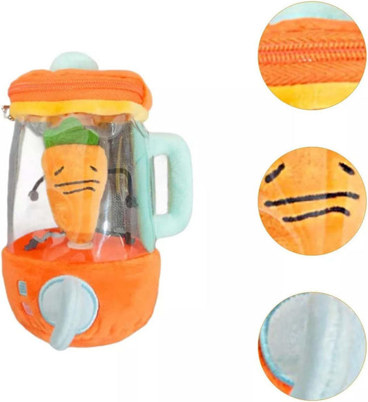Carrot Juicer Plush Toy - Carrot Blender Plush