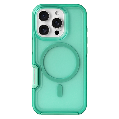 Premium Feeling Glitter iPhone 16ProMax Magnetic Phone Case for Apple MagSafe Fluorescent Green New Fashion Simple 15Plus Full Package 14 Drop Protection 13 Case