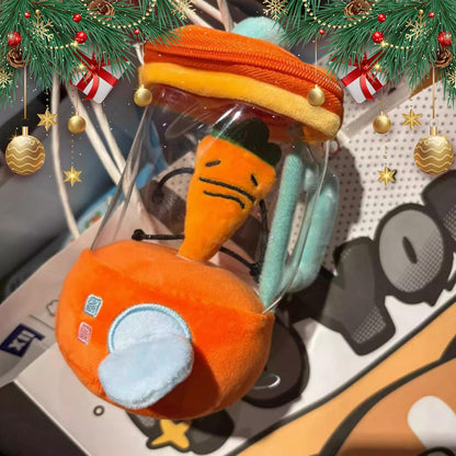 Carrot Juicer Plush Toy - Carrot Blender Plush