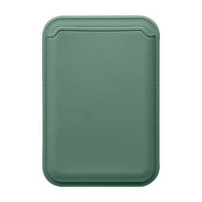 Silicone MagSafe magnetic card case for Apple iPhone 15 case photo ID bank card insert card