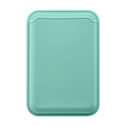 Silicone MagSafe magnetic card case for Apple iPhone 15 case photo ID bank card insert card