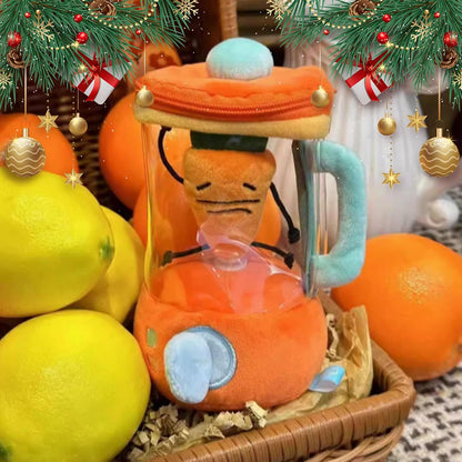 Carrot Juicer Plush Toy - Carrot Blender Plush