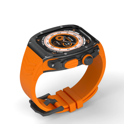 Silicone Band Stainless Steel Case LUX9007