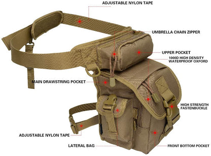 FJB Tactical Drop Leg Pouch Bag