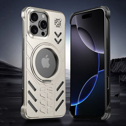 360° Rotating Metal Magnetic Stand Case