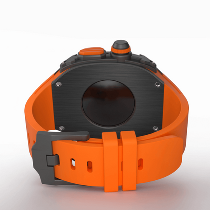 Silicone Band Stainless Steel Case LUX9007