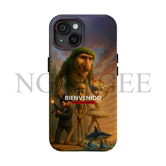 Tung Tung Tung iPhone Case