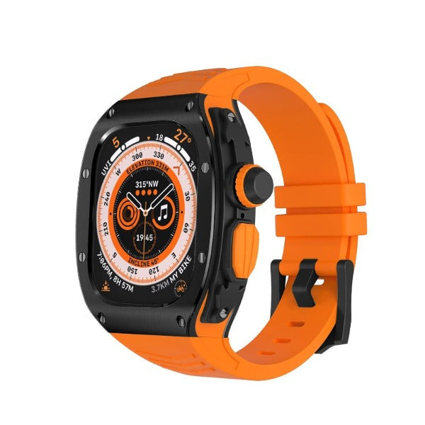 Silicone Band Stainless Steel Case LUX9007