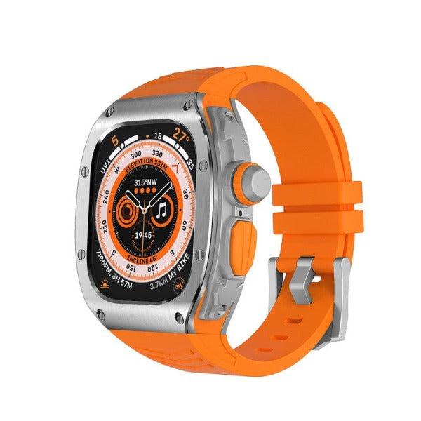 Silicone Band Stainless Steel Case LUX9007