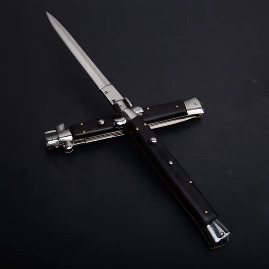 (🔥Last Day Promotion - 50%OFF) Handmade Old School Italian Stiletto Pocket Knife - Buy 2 Free Shipping